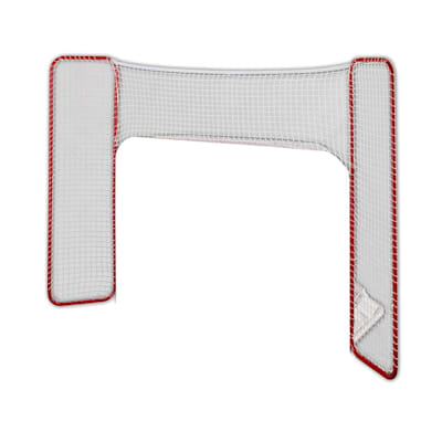 bauer hockey goal with backstop
