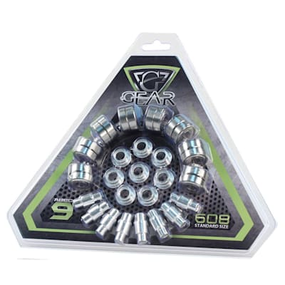  (Gear ABEC-9 Inline Hockey Bearing 16 Pack)