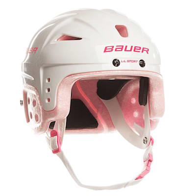 Pink (Bauer Lil Sport Hockey Helmet - Youth)