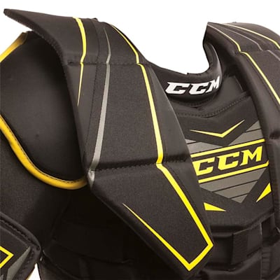 Collar Bone Closeup (CCM Premier R1.5 Goalie Chest And Arm Protector - Junior)