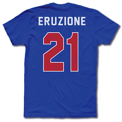 ERUZIONE 1980 MIRACLE AWAY JERSEY (Streaker Sports 1980 Mike Eruzione Miracle USA Hockey Jersey Tee - Adult)