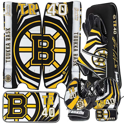 Franklin Boston Bruins Tuukka Rask Goal Set Pure Hockey Equipment
