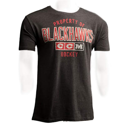 Chicago Blackhawks (CCM Chicago Blackhawks Team Property Short Sleeve Tee - Mens)