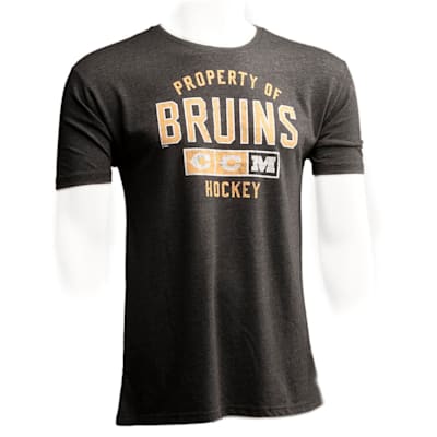 Boston Bruins (CCM Boston Bruins Team Property Short Sleeve Tee - Mens)