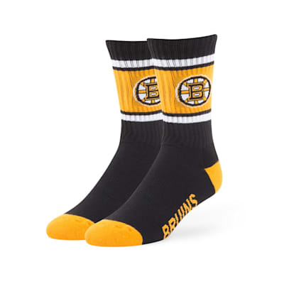 Boston Bruins (47 Brand NHL Team Duster Crew Socks)