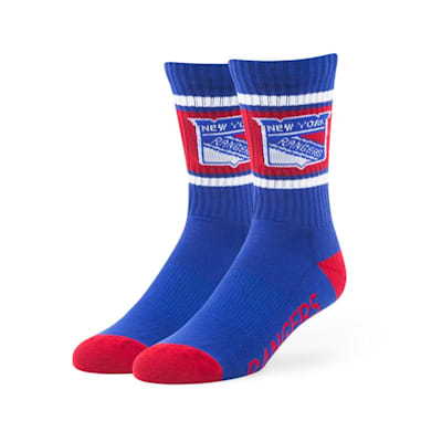 New York Rangers (47 Brand NHL Team Duster Crew Socks)