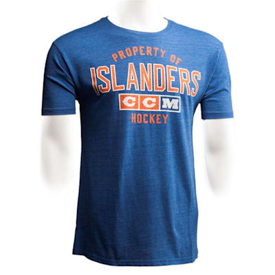 New York Islanders (CCM New York Islanders Team Property Short Sleeve Tee - Mens)