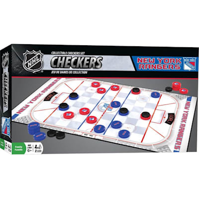 NHL Checkers Ny Rangers (MasterPieces NHL Checkers - NY Rangers)