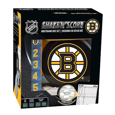  (MasterPieces Shake N' Score Dice Game - Boston Bruins)