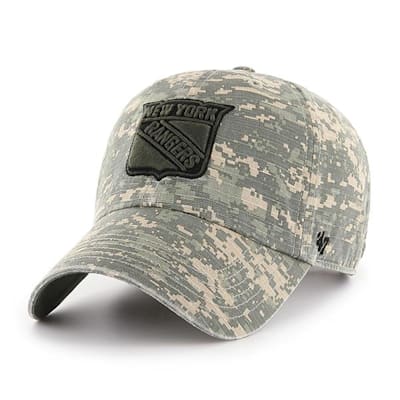 47 Brand Rangers Camo Officer Cap Pure Goalie Equipment