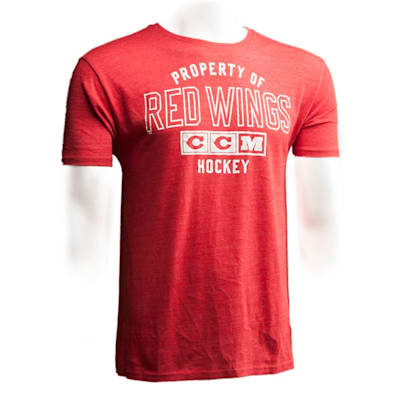 Detroit Red Wings (CCM Detroit Red Wings Team Property Short Sleeve Tee - Mens)