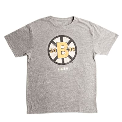 Boston Retro Logo Tee (CCM Retro Logo BruinsTee - Senior)