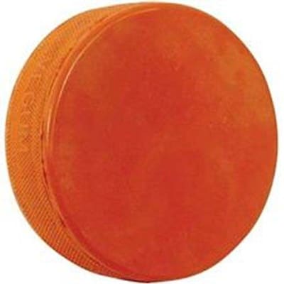 Weighted Puck-Orange (A&R Weighted Ice Hockey Puck - Orange 10 Ounce)
