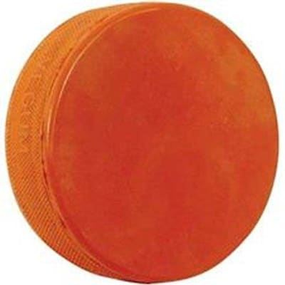 Weighted Puck-Orange (Weighted Ice Hockey Puck - Orange 10 Ounce)