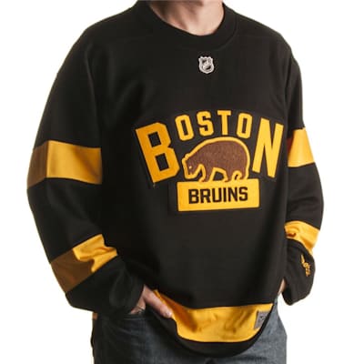 Boston Bruins Reebok Vintage Throwback Brown Shirt