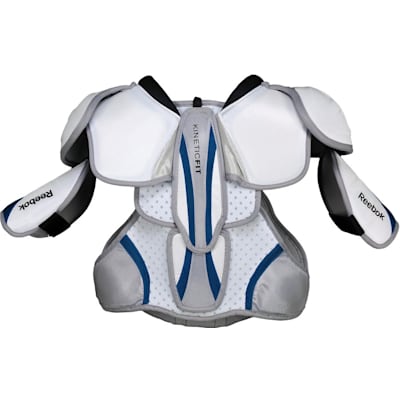 New Reebok Silver Series hockey shoulder pads Junior Large new ice pad JDP chest 