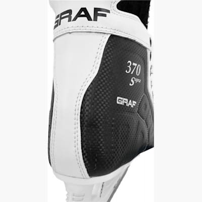 Microfiber Construction Is Heavy Duty (Graf Supra 370 Ice Skates - Senior)