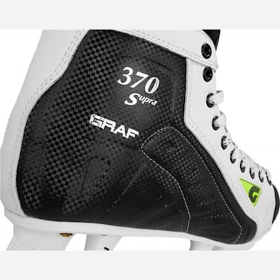 Microfiber Construction Is Heavy Duty (Graf Supra 370 Ice Skates - Senior)