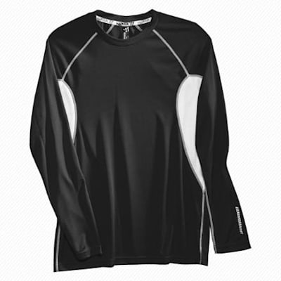 Black/White (Warrior XStatic Long Sleeve Tee Shirt - Senior)