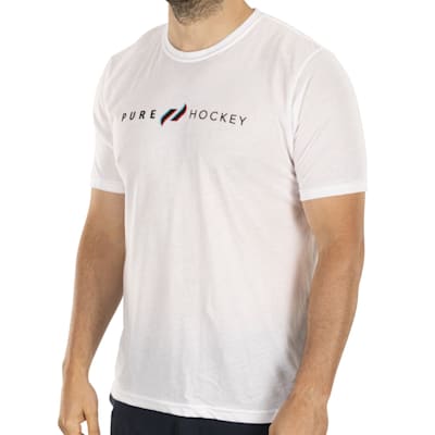  (Pure Hockey Classic Tee 1.0 - White - Adult)