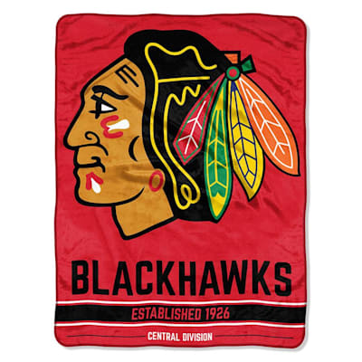 Blackhawks (Northwest Company NHL Micro Raschel Throw Blanket - 46" x 60")