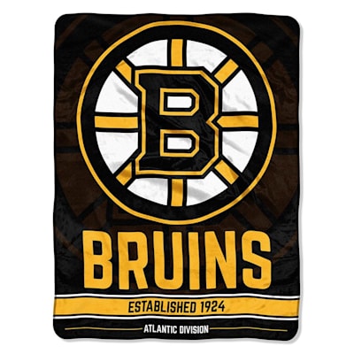 Bruins (Northwest Company NHL Micro Raschel Throw Blanket - 46" x 60")