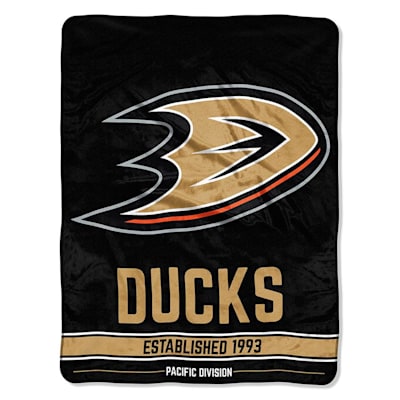 Ducks (Northwest Company NHL Micro Raschel Throw Blanket - 46" x 60")