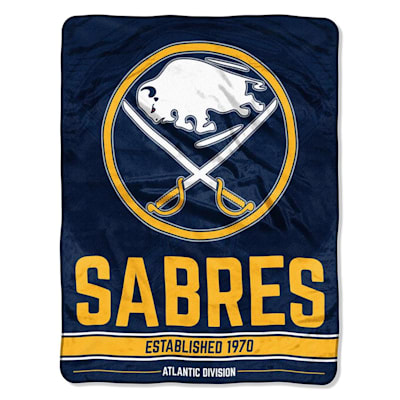 Sabres (Northwest Company NHL Micro Raschel Throw Blanket - 46" x 60")