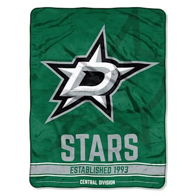 Stars (Northwest Company NHL Micro Raschel Throw Blanket - 46" x 60")