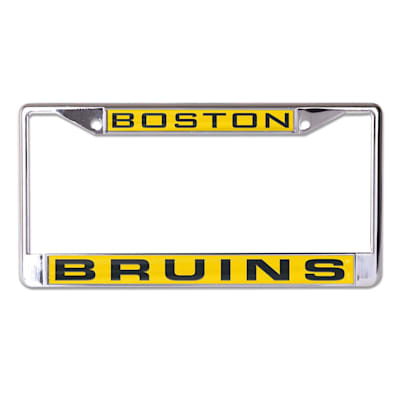  (Wincraft NHL Inlaid Metal License Plate Frame - Boston Bruins)