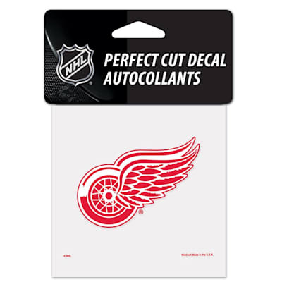 NHL 4 x 4 Color Decal - DET (Wincraft NHL Perfect Cut Color Decal - 4" x 4" - Detroit Red Wings)
