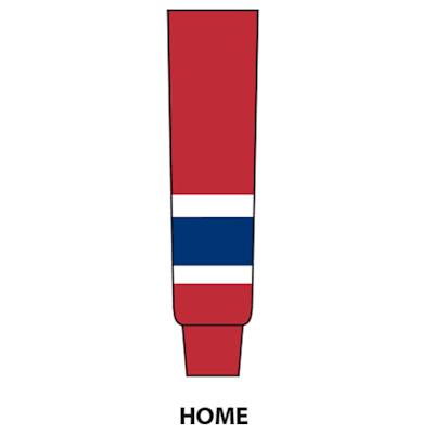 Red (NHL Team Hockey Socks - Montreal Canadiens - Senior)