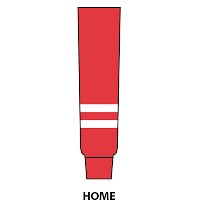 Red (NHL Team Hockey Socks - Carolina Hurricanes - Junior)