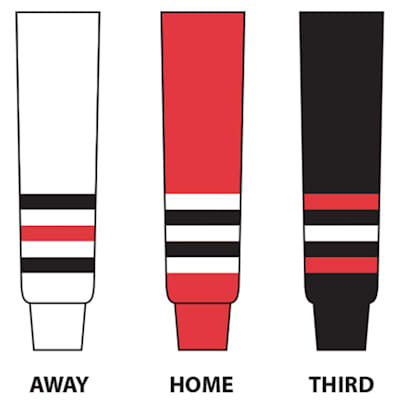  (NHL Team Hockey Socks - Chicago Blackhawks - Tyke)