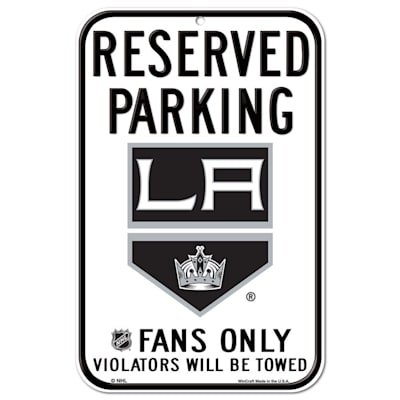 (Wincraft NHL Reserved Parking Sign - Los Angeles Kings)