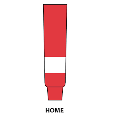 Red (NHL Team Hockey Socks - Detroit Red Wings - Youth)