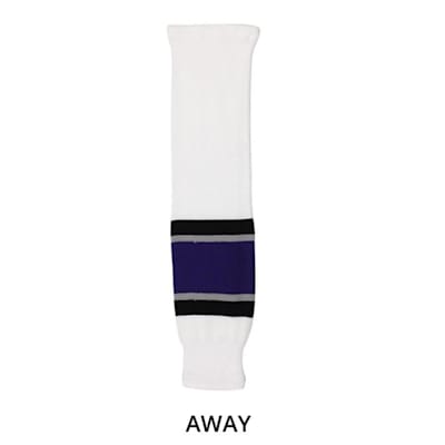 White (NHL Team Hockey Socks - Los Angeles Kings Alternate - Tyke)