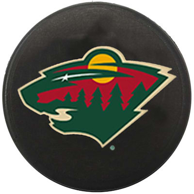 Single Charm (InGlasco NHL Mini Puck Charms - Minnesota Wild)