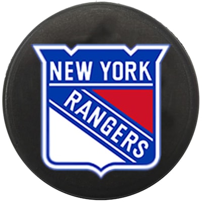 InGlasco NHL Mini Puck Charms - New York Rangers | Pure Hockey Equipment