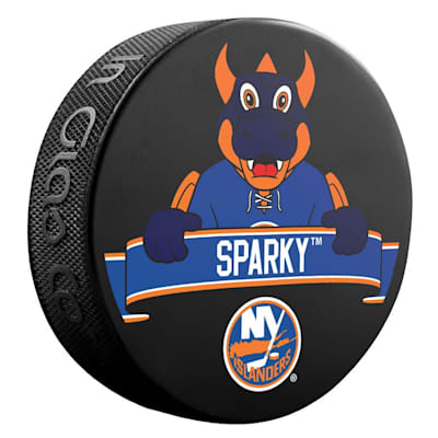  (InGlasco NHL Mascot Souvenir Puck - New York Islanders)