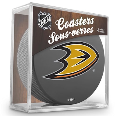 (InGlasco Puck Coasters Pack - Anaheim Ducks)