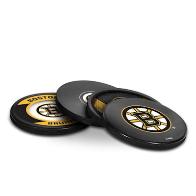  (InGlasco Puck Coasters Pack - Boston Bruins)