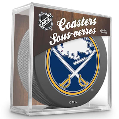  (InGlasco Puck Coasters Pack - Buffalo Sabres)