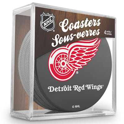 (InGlasco Puck Coasters Pack - Detroit Red Wings)