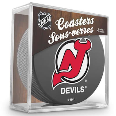  (InGlasco Puck Coasters Pack - New Jersey Devils)