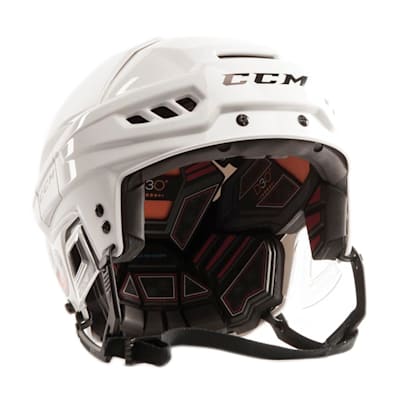 White (CCM Fitlite FL500 Hockey Helmet)
