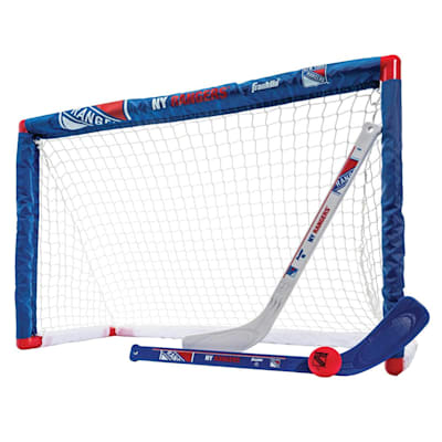  (Franklin NHL Team Mini Hockey Goal Set - New York Rangers)