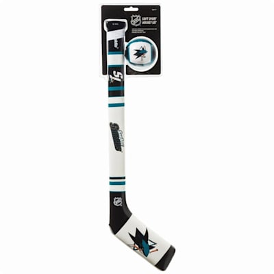  (Franklin NHL Team Soft Sport Mini Hockey Set - San Jose Sharks)