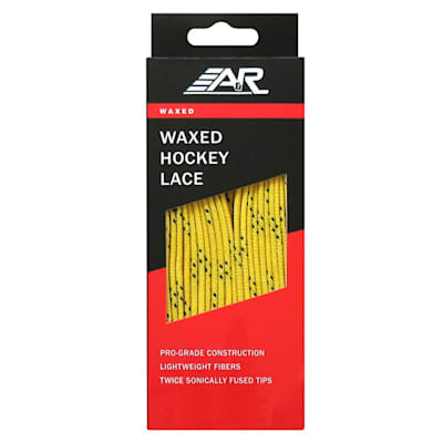 Yellow Waxed (A&R Waxed Hockey Laces)