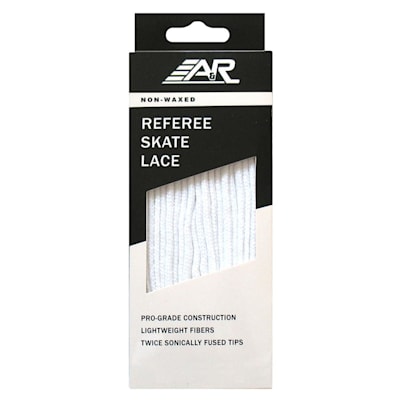 All White Referee Laces (A&R Referee Skate Lace)